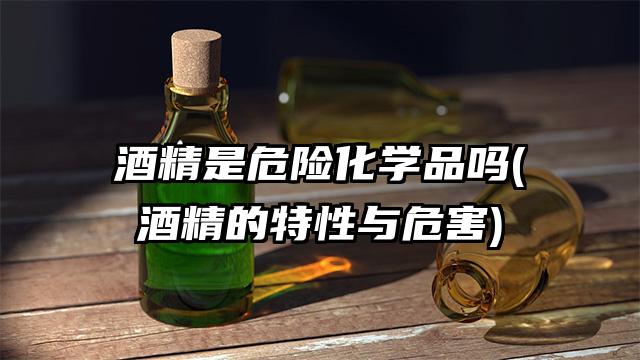 酒精是危險化學品嗎(酒精的特性與危害)